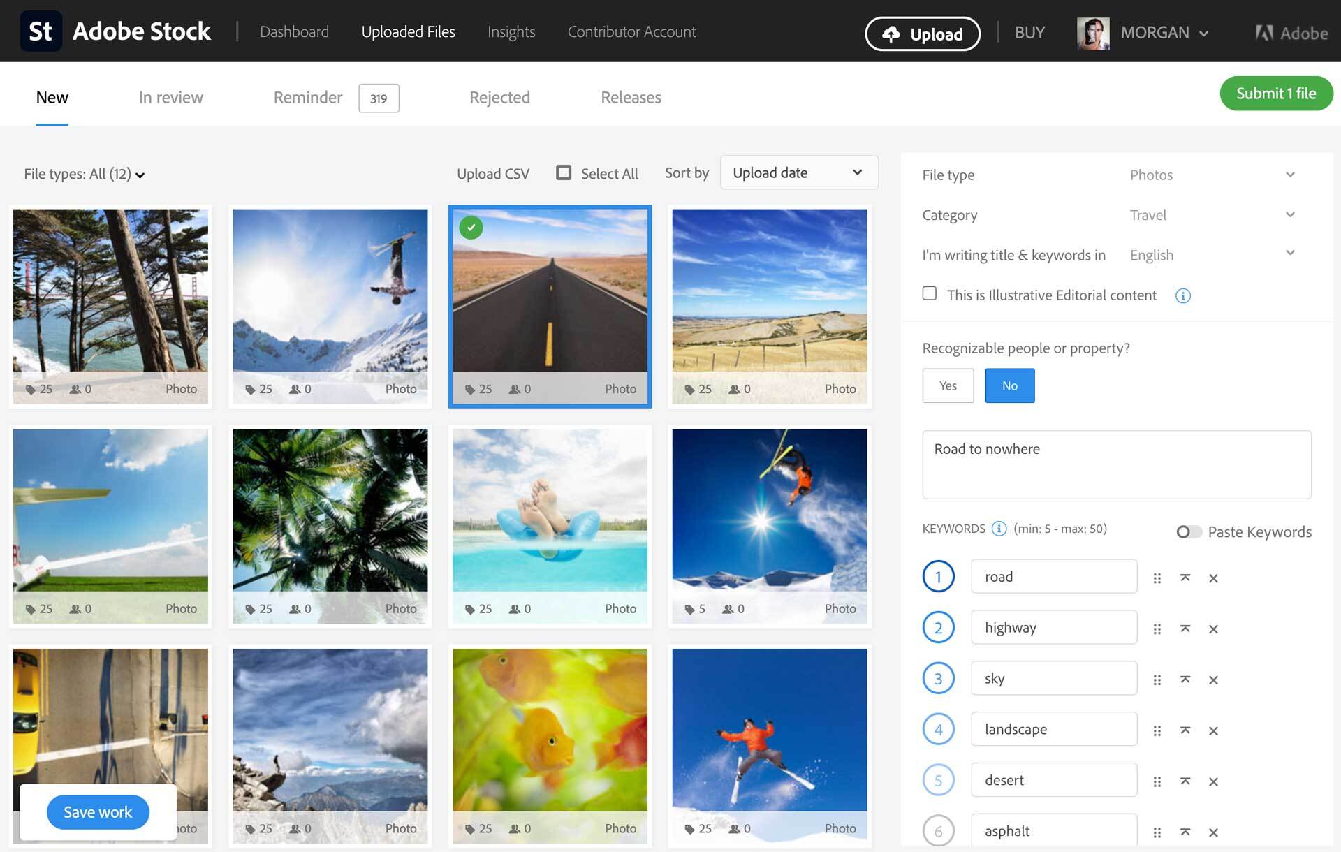 Sell stock photos online with Adobe Stock